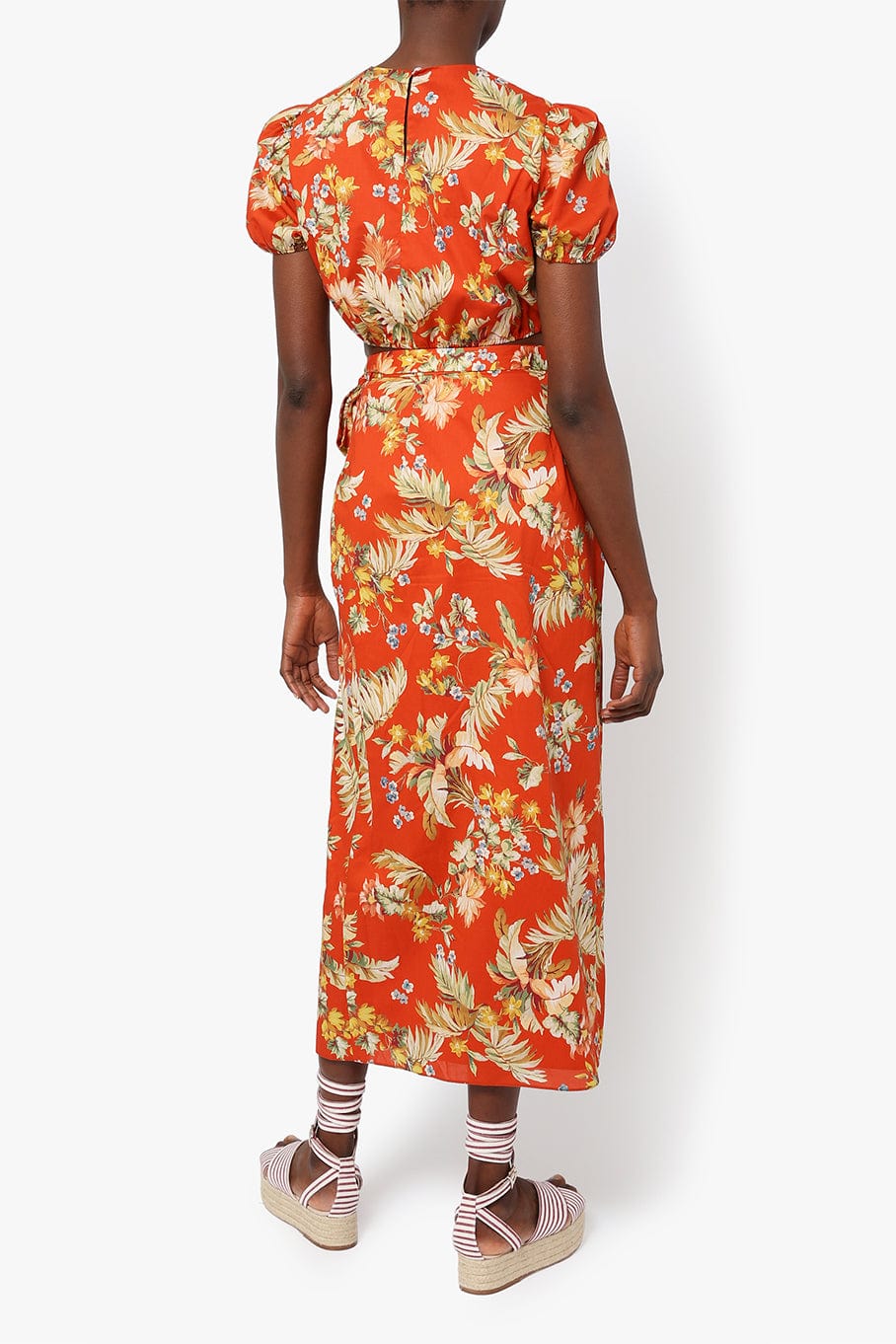 ERDEM-Hermia Wrap Skirt-