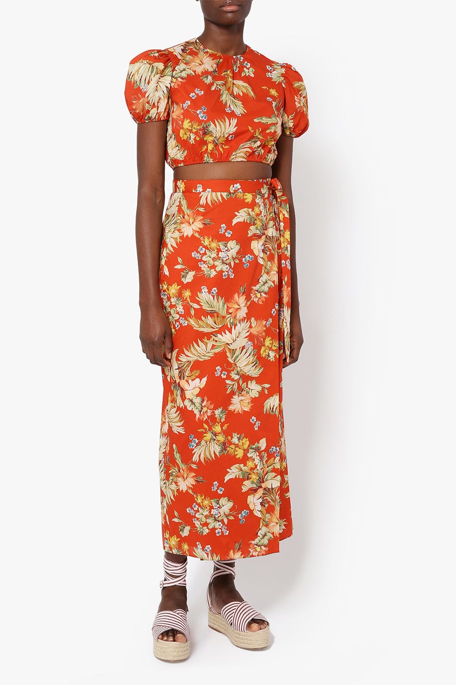 ERDEM-Hydra Cropped Top-