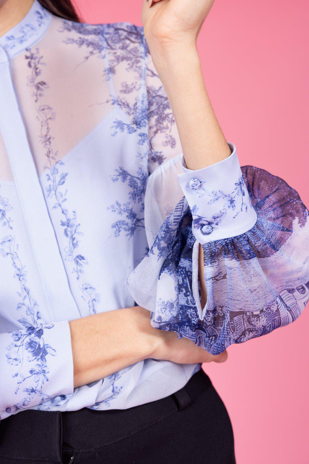 ERDEM-Button Down Blouse-