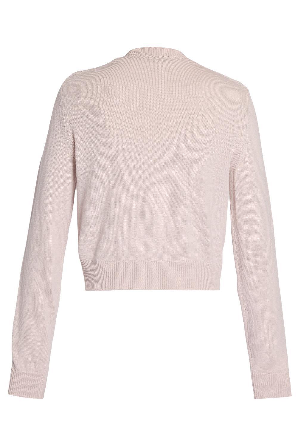  Embellished Long Sleeve Cardigan-PINK-XS-CLOTHINGTOPCARDIGAN-ERDEM 