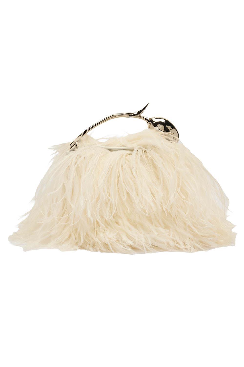 Mini Bloom Bag - Ivory-WHITE-HANDBAGTOP HANDLE-ERDEM