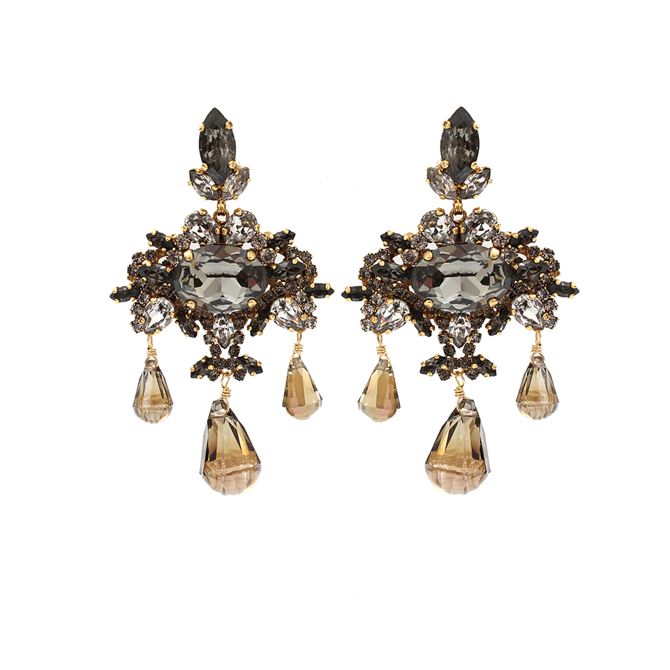 ERICKSON BEAMON-Young Innocent Chandelier Earrings-CRYSTAL