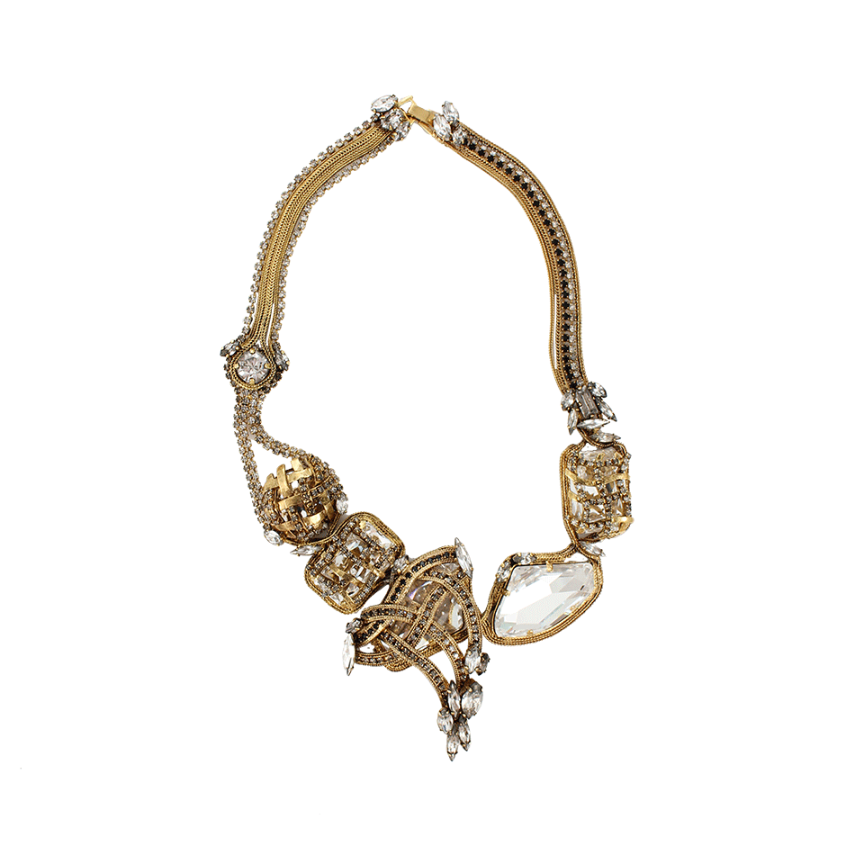 ERICKSON BEAMON-Heart Of Gold Necklace-GOLD