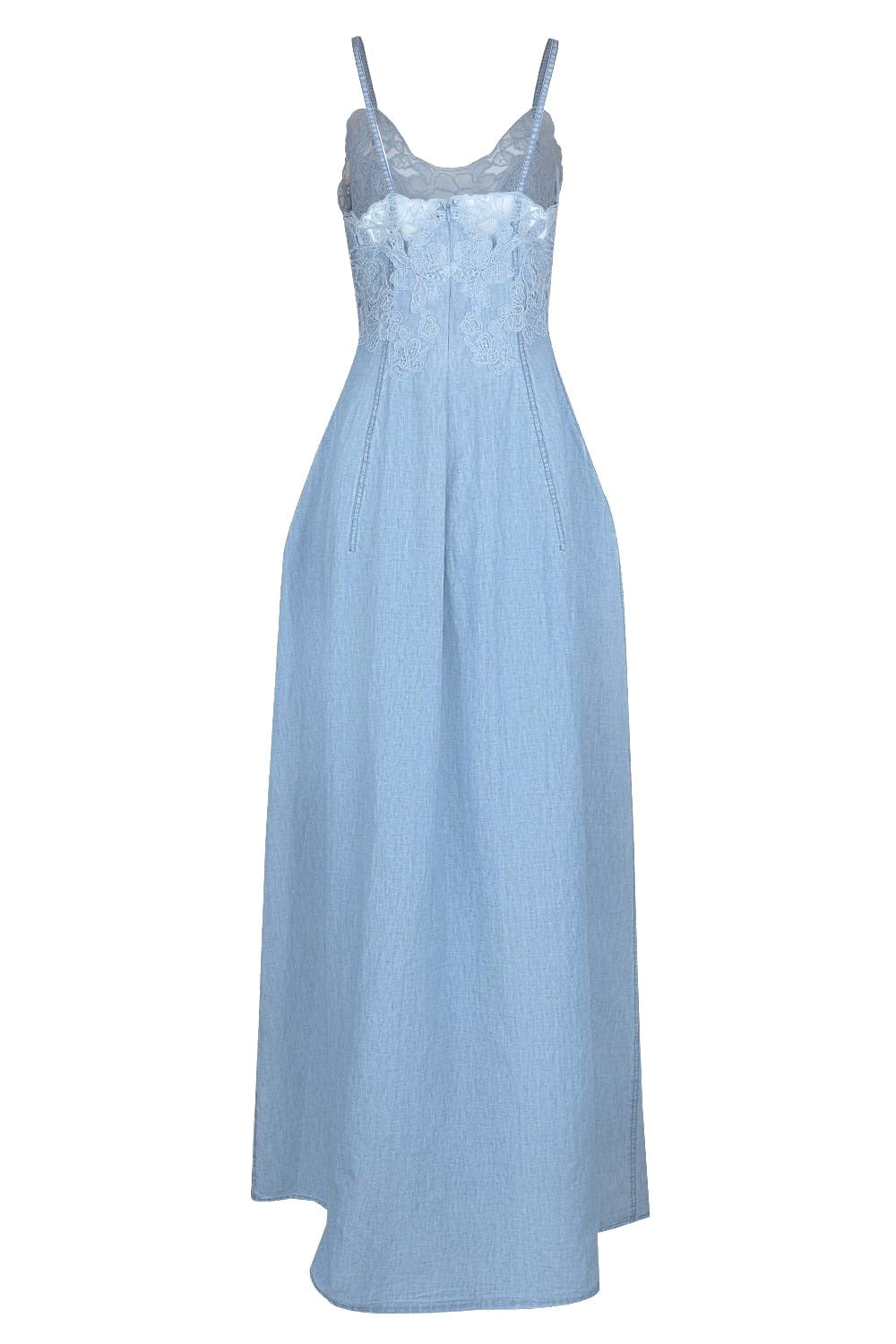 ERMANNO SCERVINO-Faux Denim Dress-