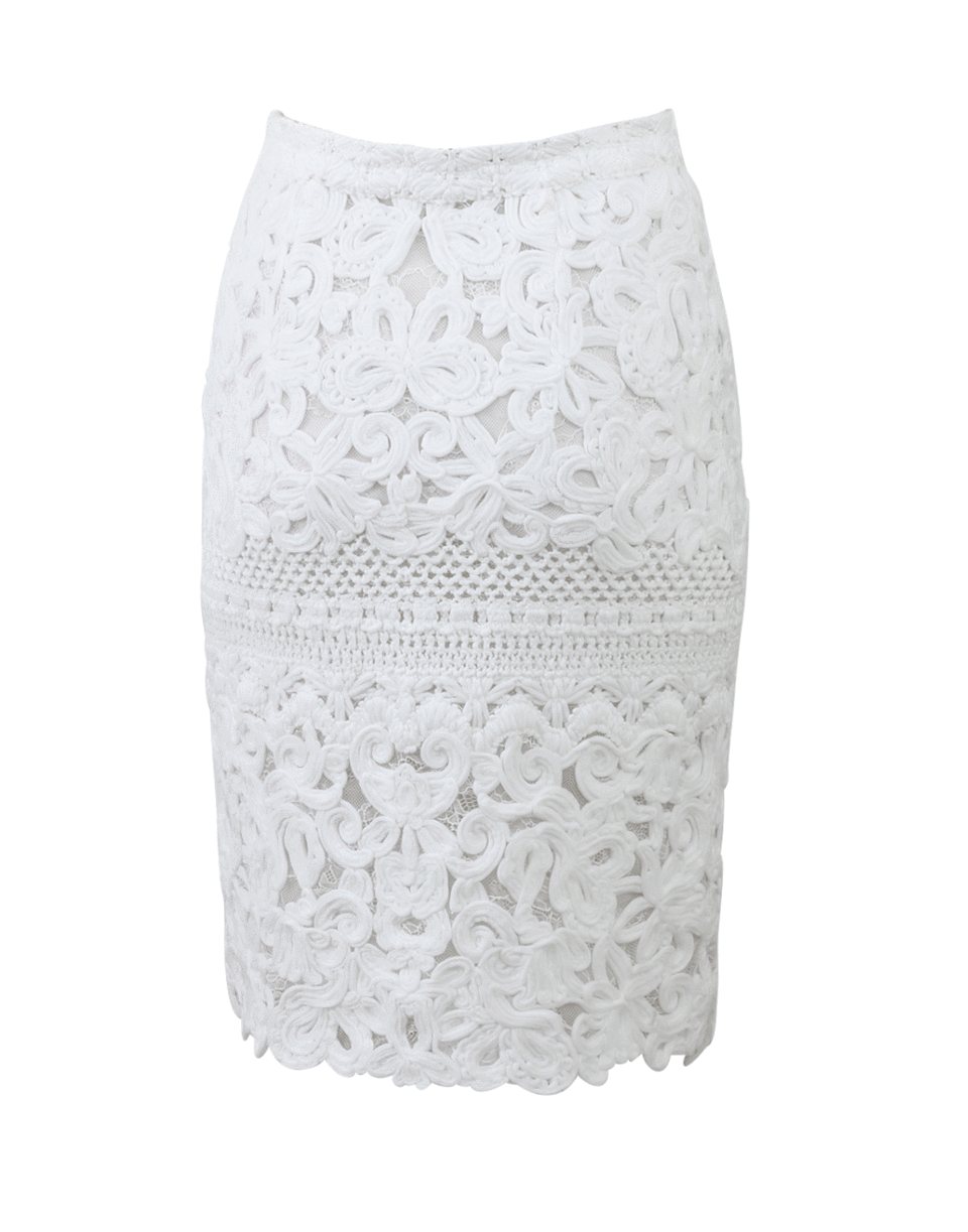ERMANNO SCERVINO-Lace Pencil Skirt-