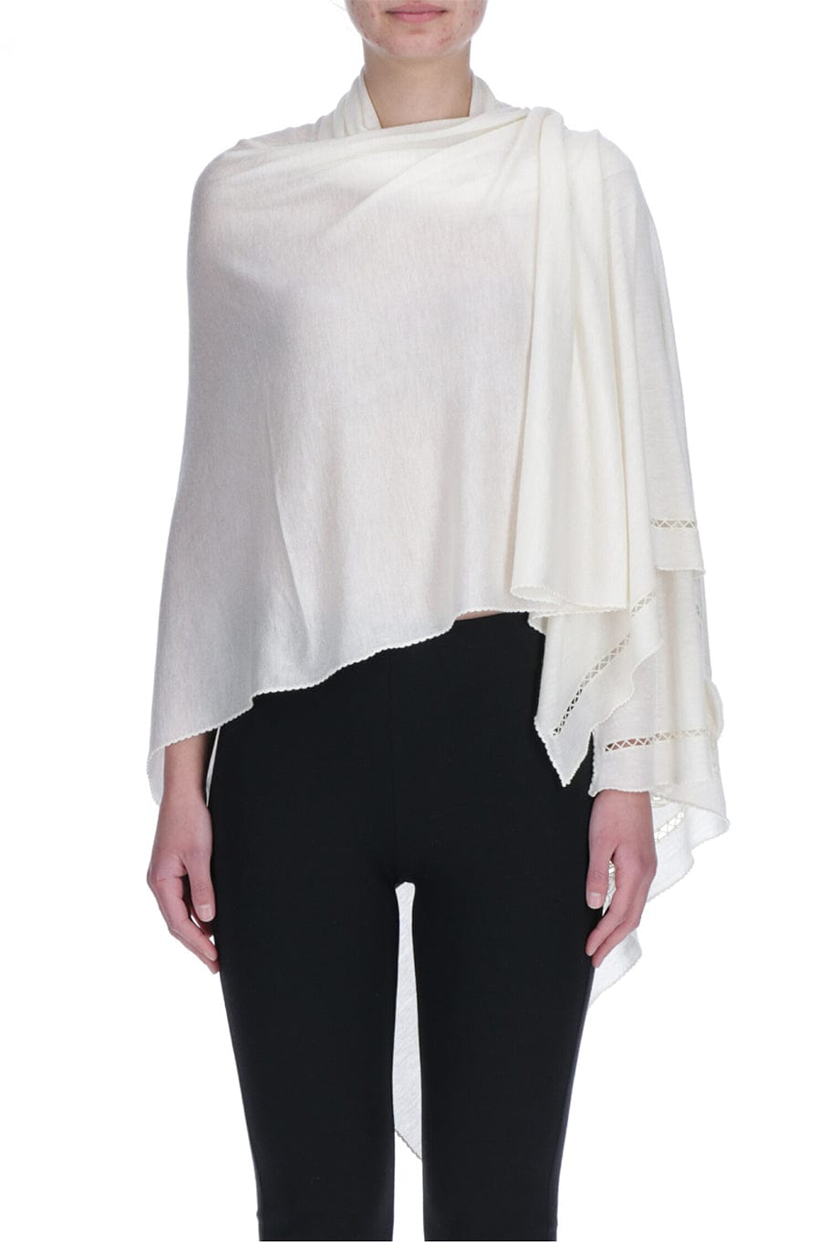 ERMANNO SCERVINO-Scarf Wrap-VANILLA