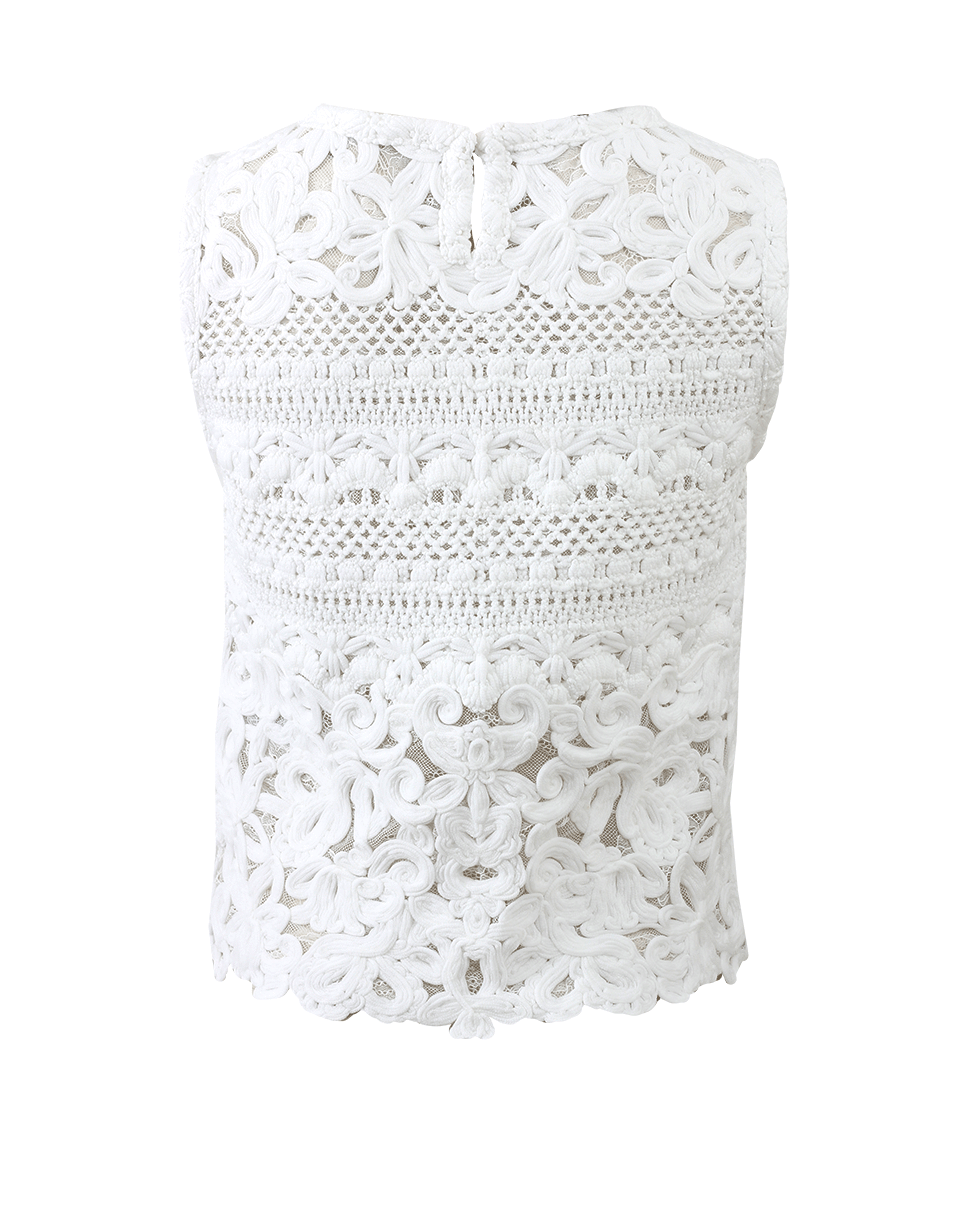 ERMANNO SCERVINO-Lace Tank-
