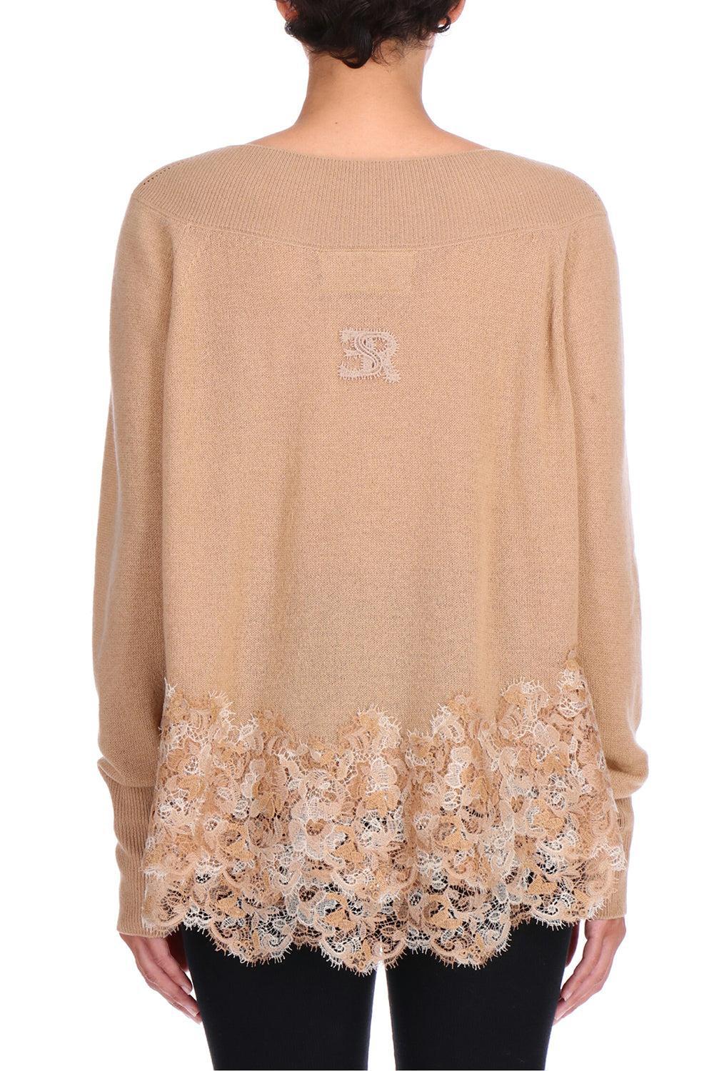 Embroidered Boatneck Sweater-WHTALYSS-38-CLOTHINGTOPKNITS-ERMANNO SCERVINO