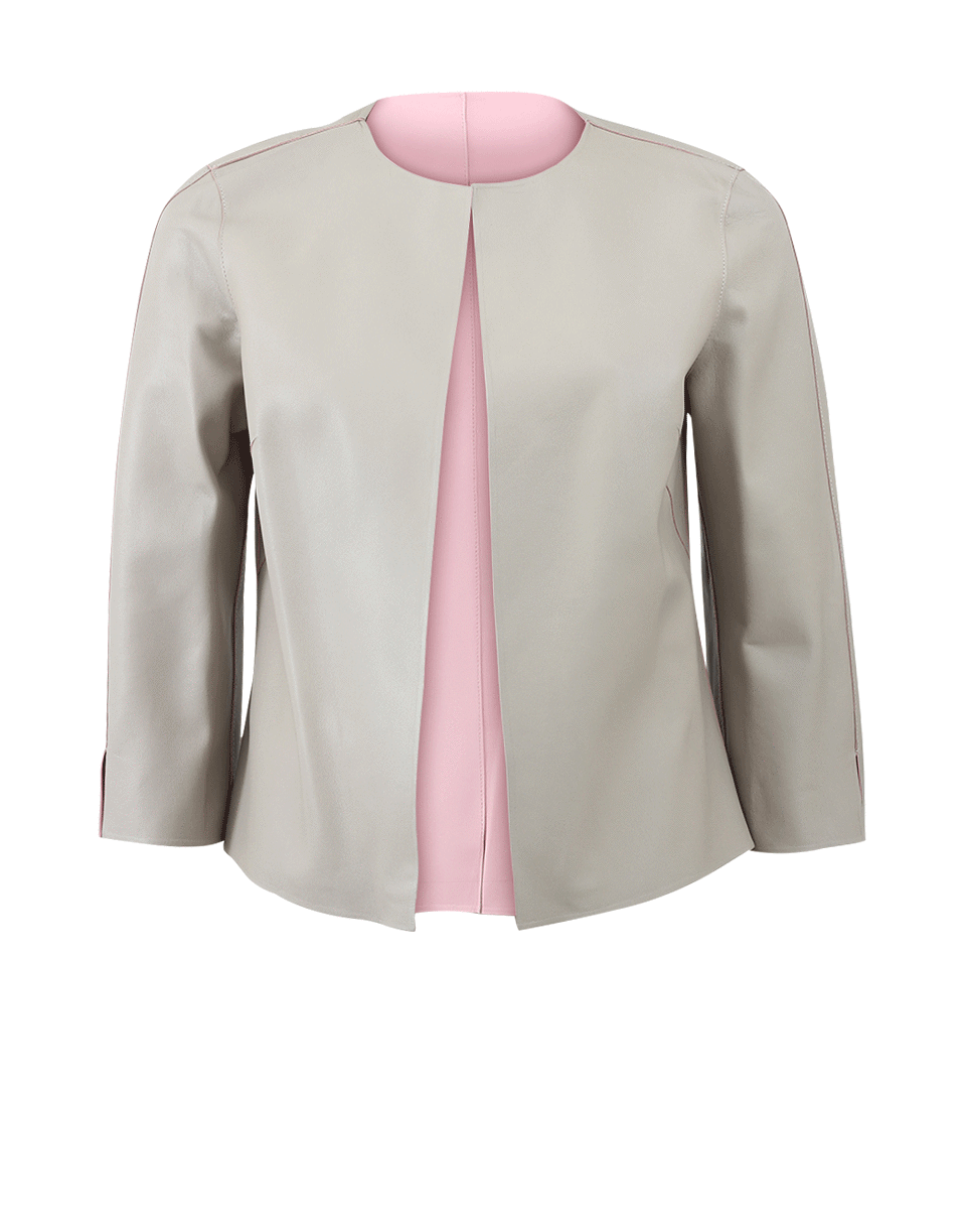 ESCADA-Lavezzi Leather Reversible Jacket-