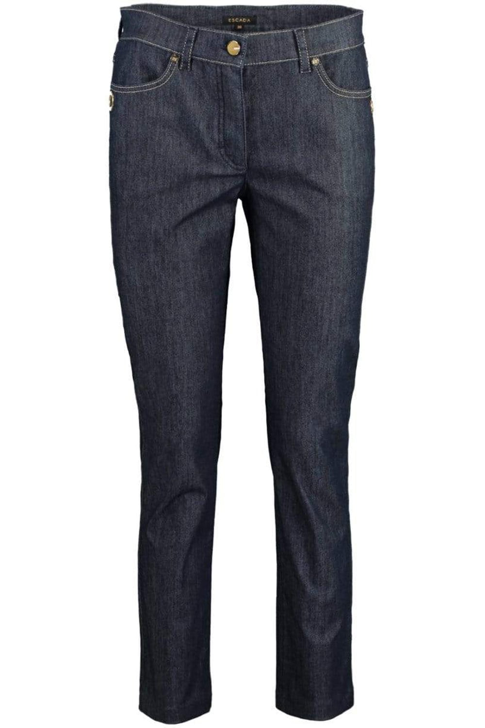 ESCADA-Signature Denim Pant-BLUE