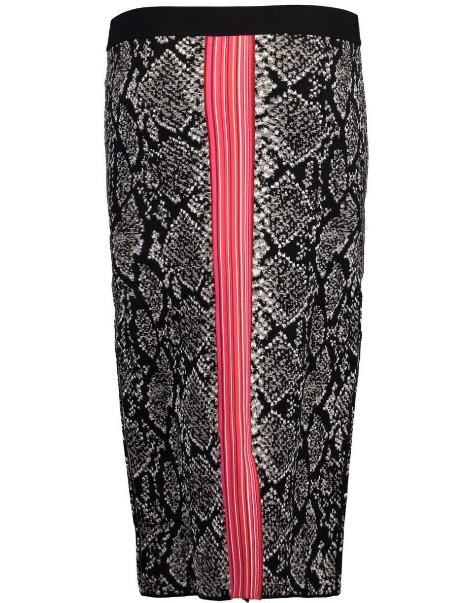 ESCADA-Black and White Rutha Pencil Skirt-