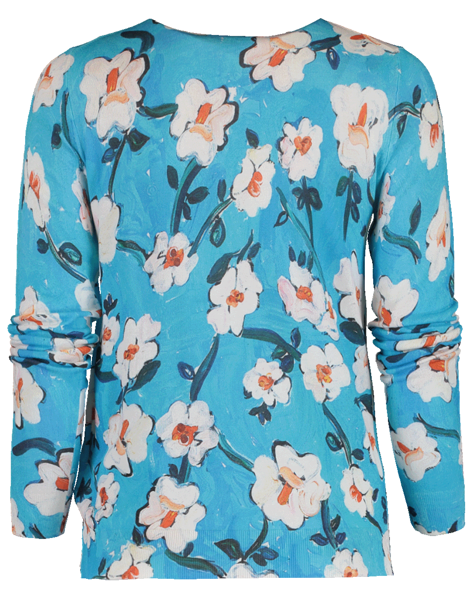 ESCADA-Siemara Floral Print Cardigan-