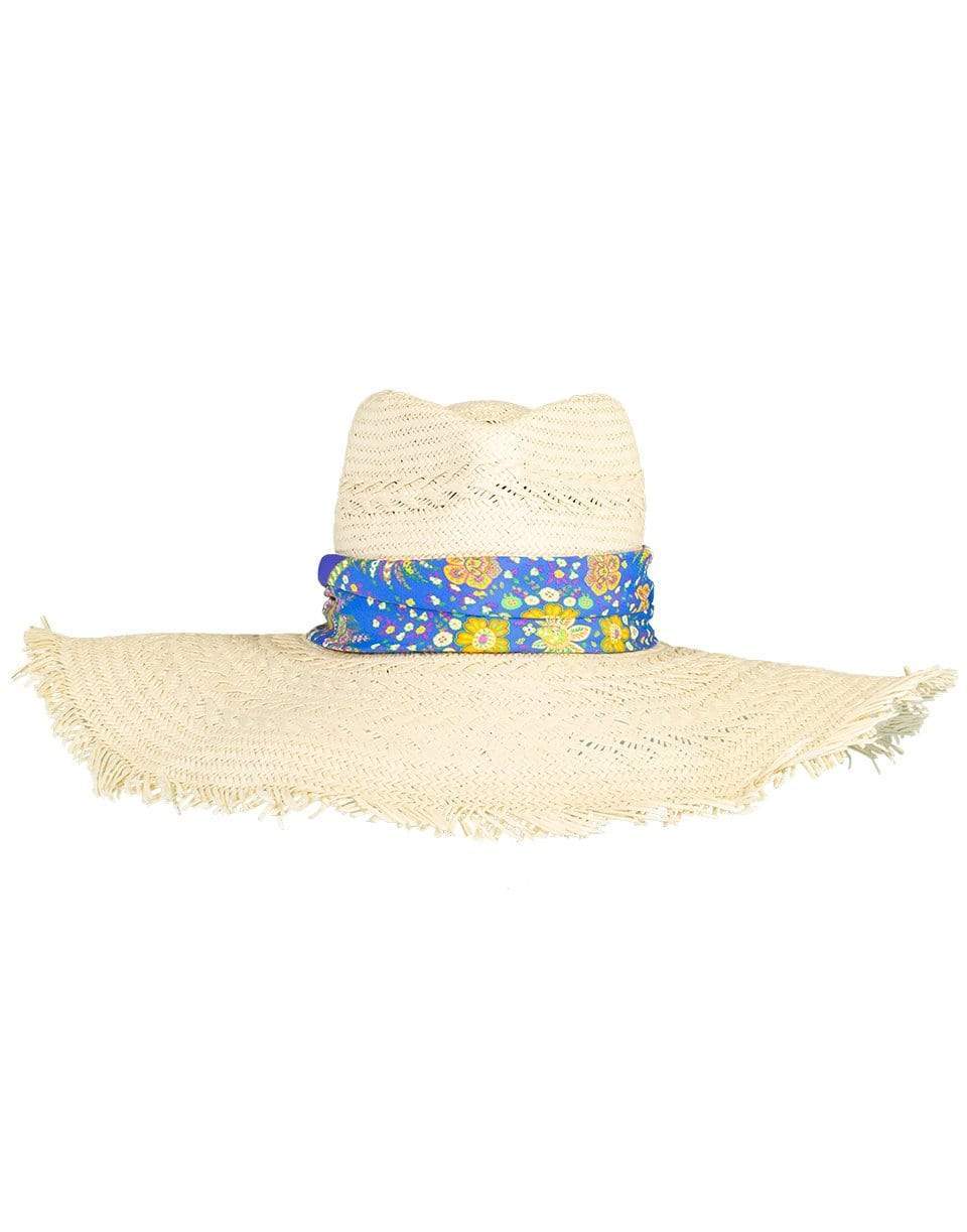 ETRO-Straw Hat With Bandana-