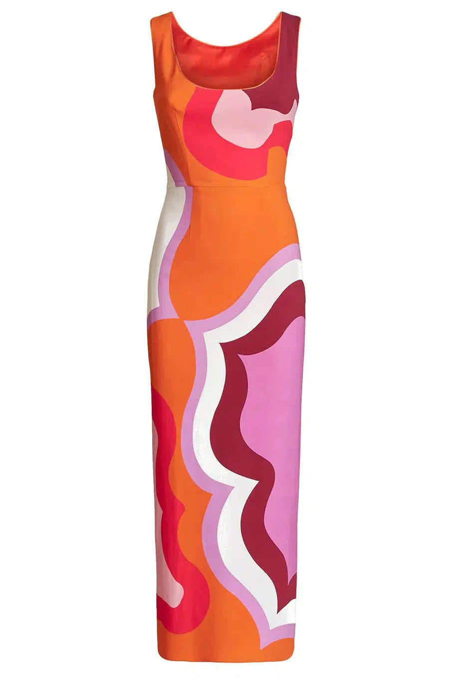 ETRO-Sleeveless Midi Dress - Arancio-