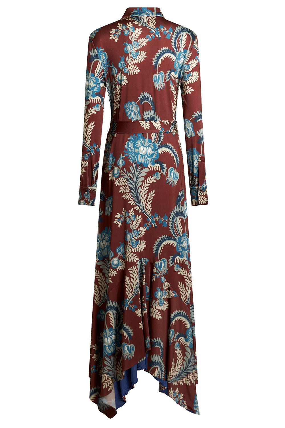 ETRO-Long Sleeve Printed Shirtdress-