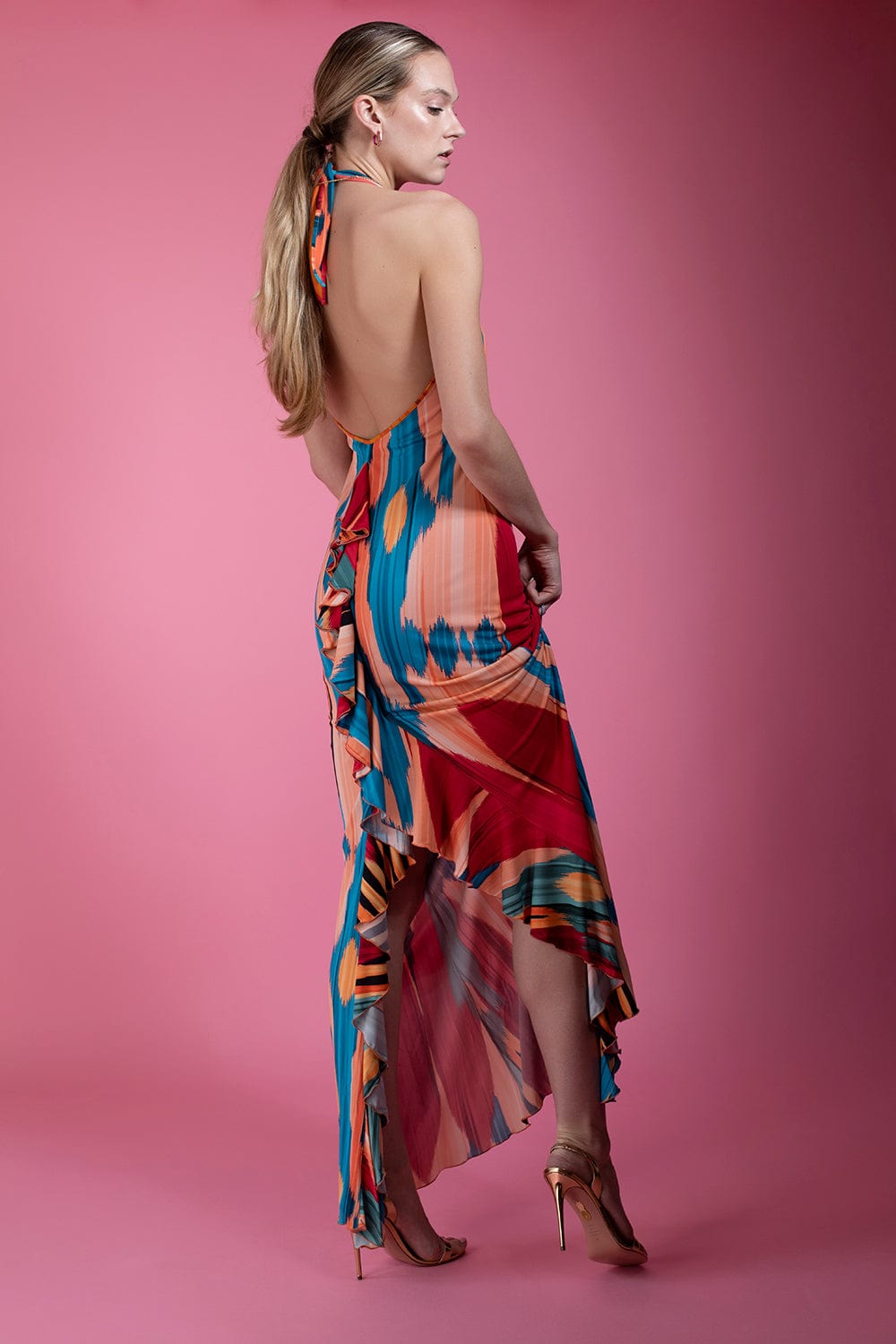 ETRO-Life Jersey Long Dress-