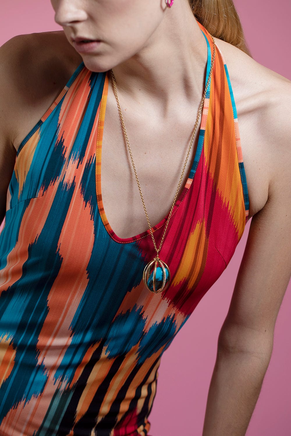 ETRO-Life Jersey Long Dress-