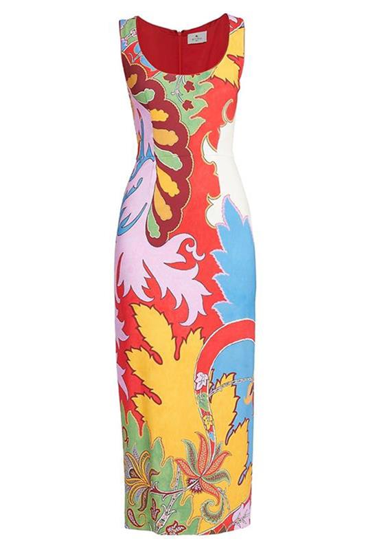 ETRO-Sleeveless Mini Dress-
