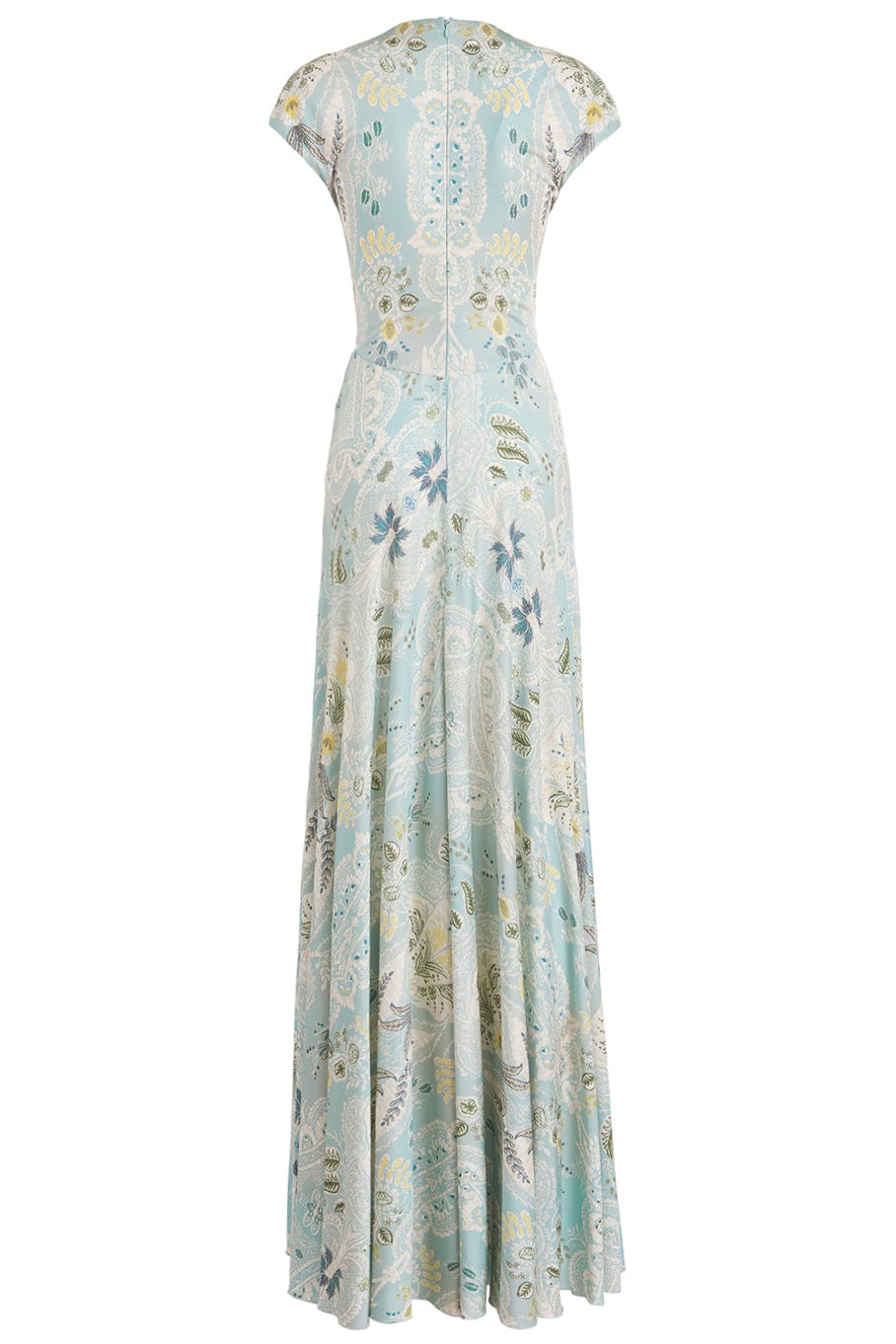 ETRO-Abito Short Sleeve Maxi Dress-