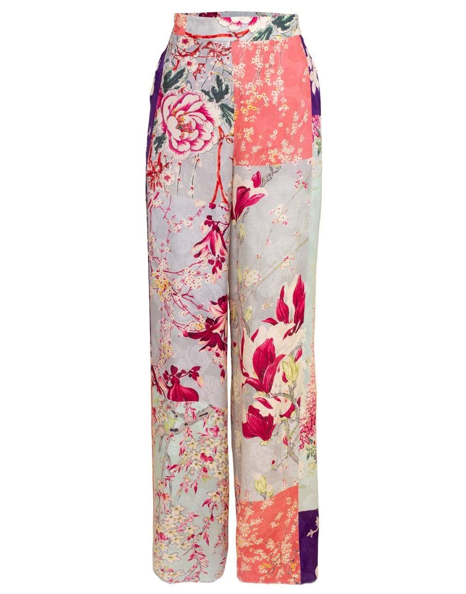 ETRO-Printed Palazzo Trouser-