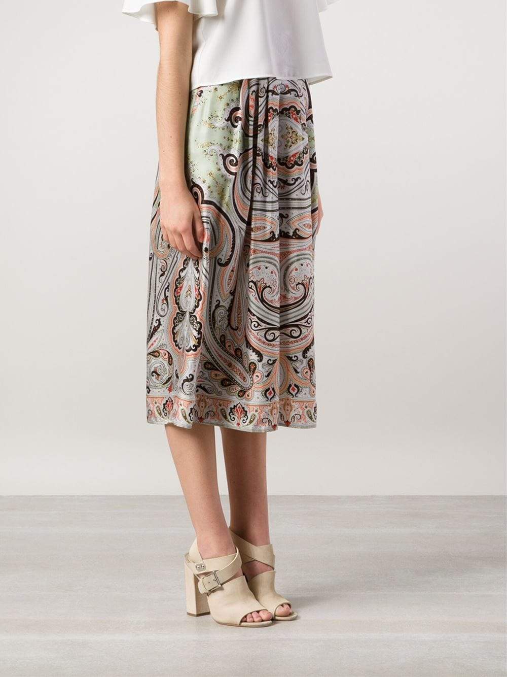 ETRO-Palazzo Crop Pant-