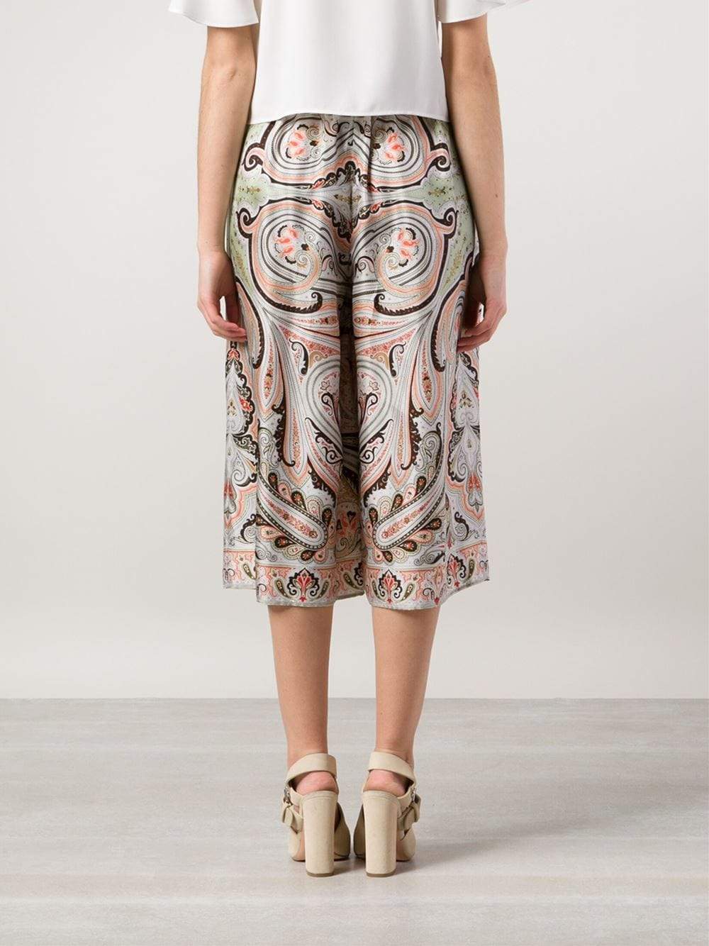 ETRO-Palazzo Crop Pant-