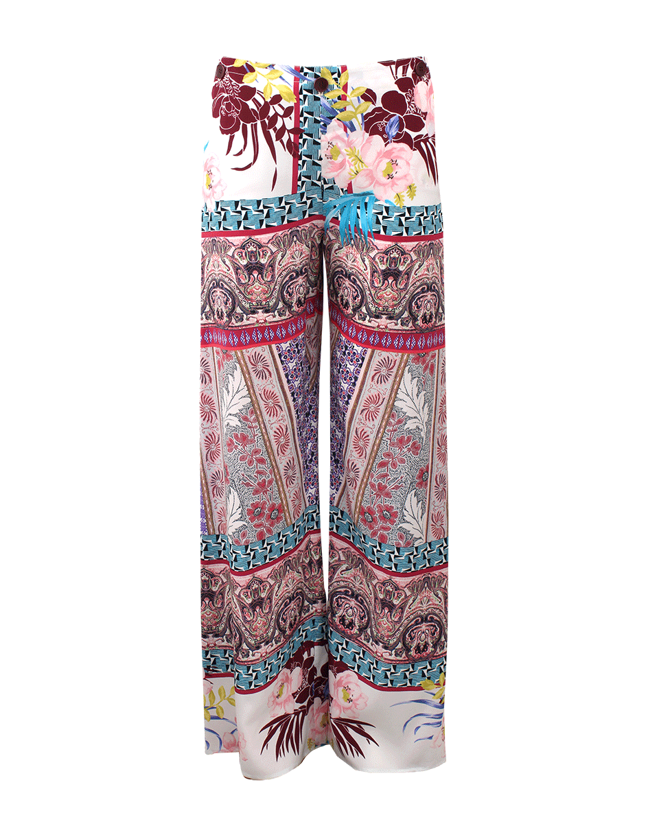 ETRO-Paisley Detail Pant-