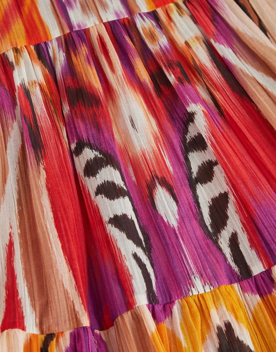 ETRO-Elastic Waist Maxi Skirt-