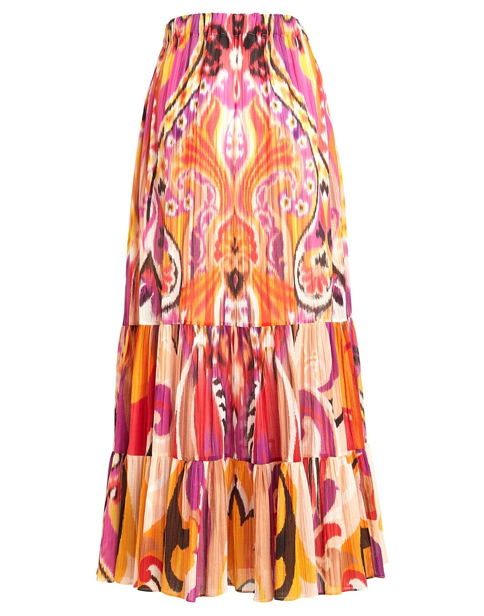 ETRO-Elastic Waist Maxi Skirt-
