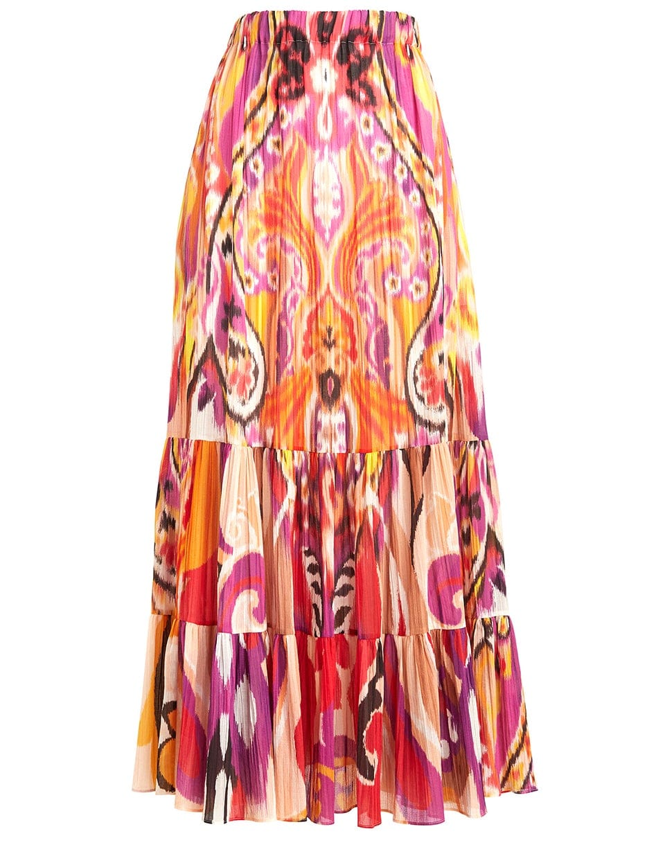 ETRO-Elastic Waist Maxi Skirt-