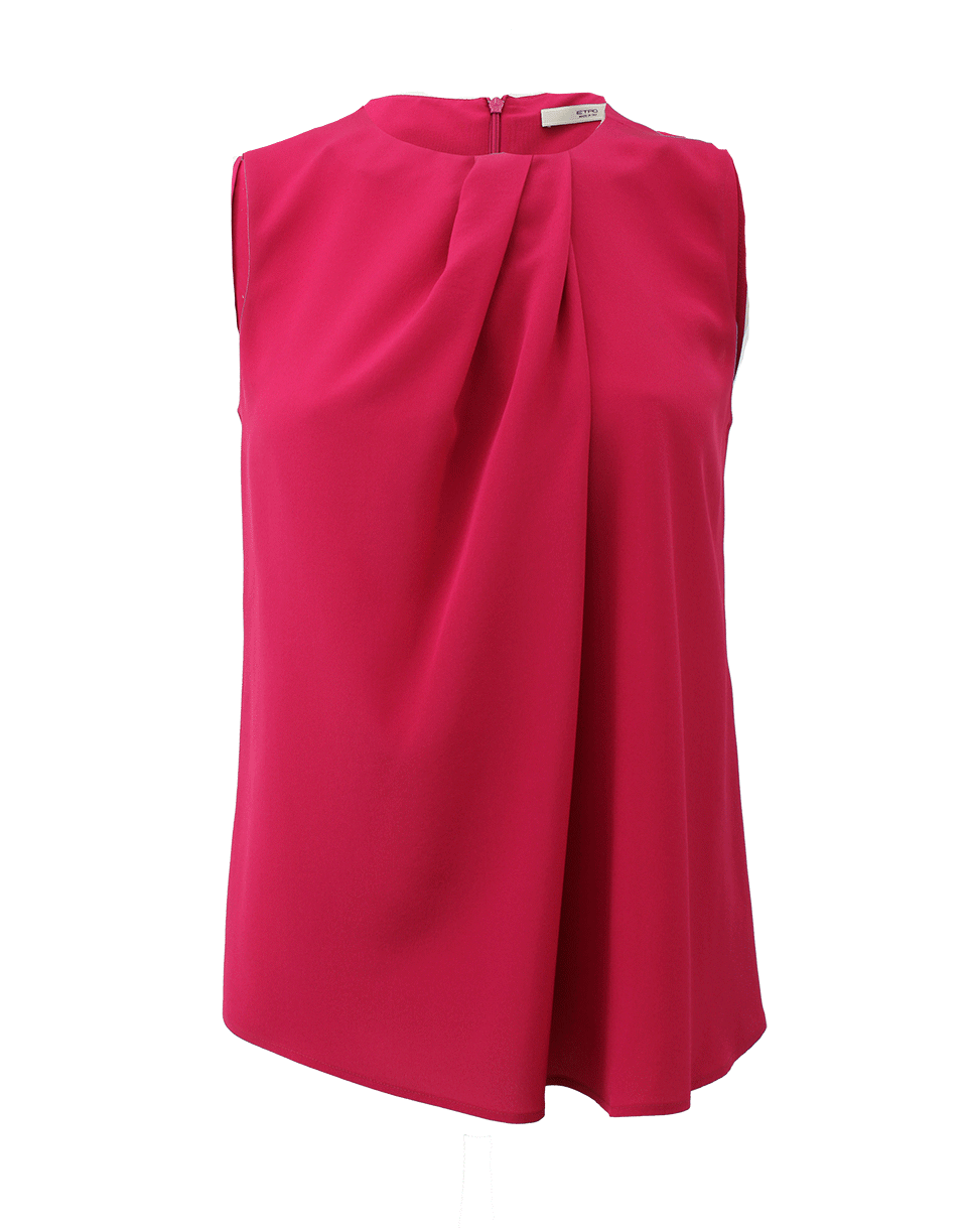 ETRO-Single Pleat Blouse-
