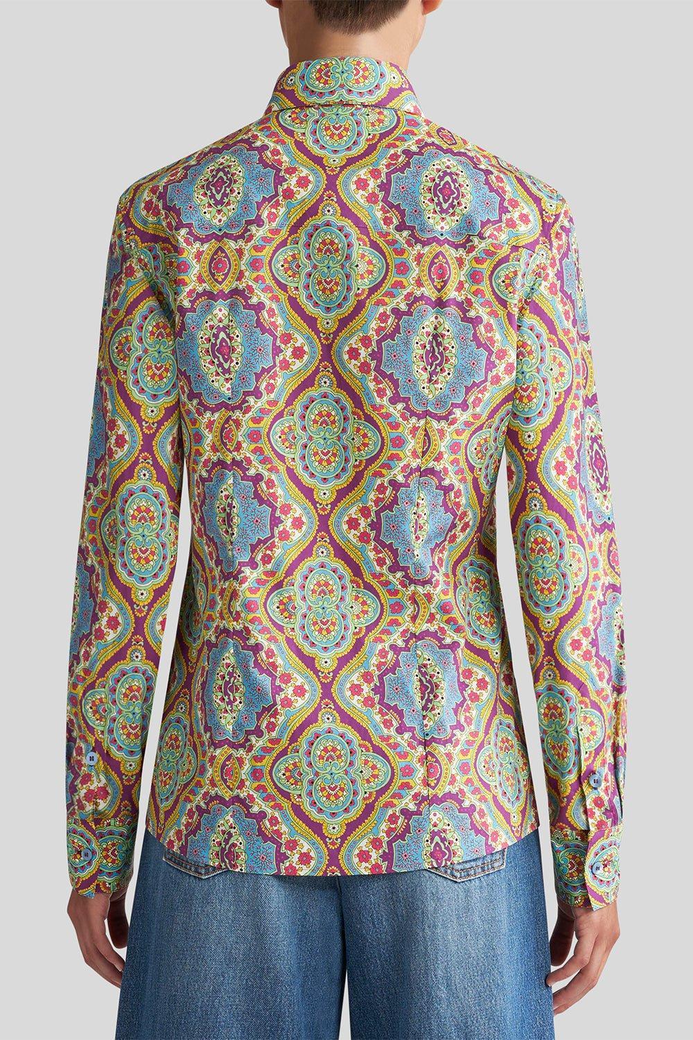 ETRO-Paisley Button Down Blouse-