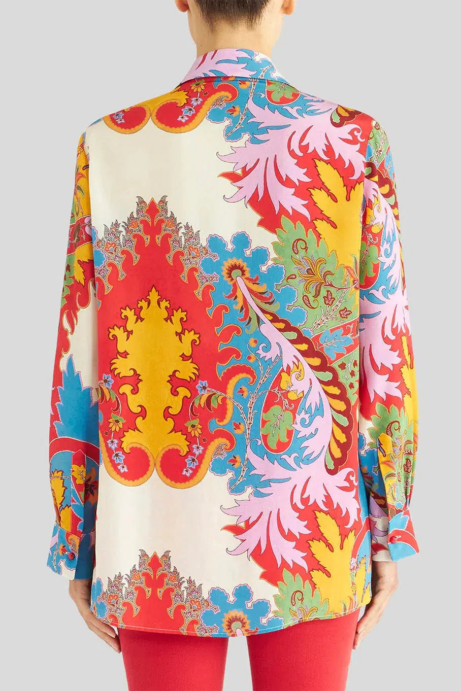 ETRO-Floral Button Down Blouse-