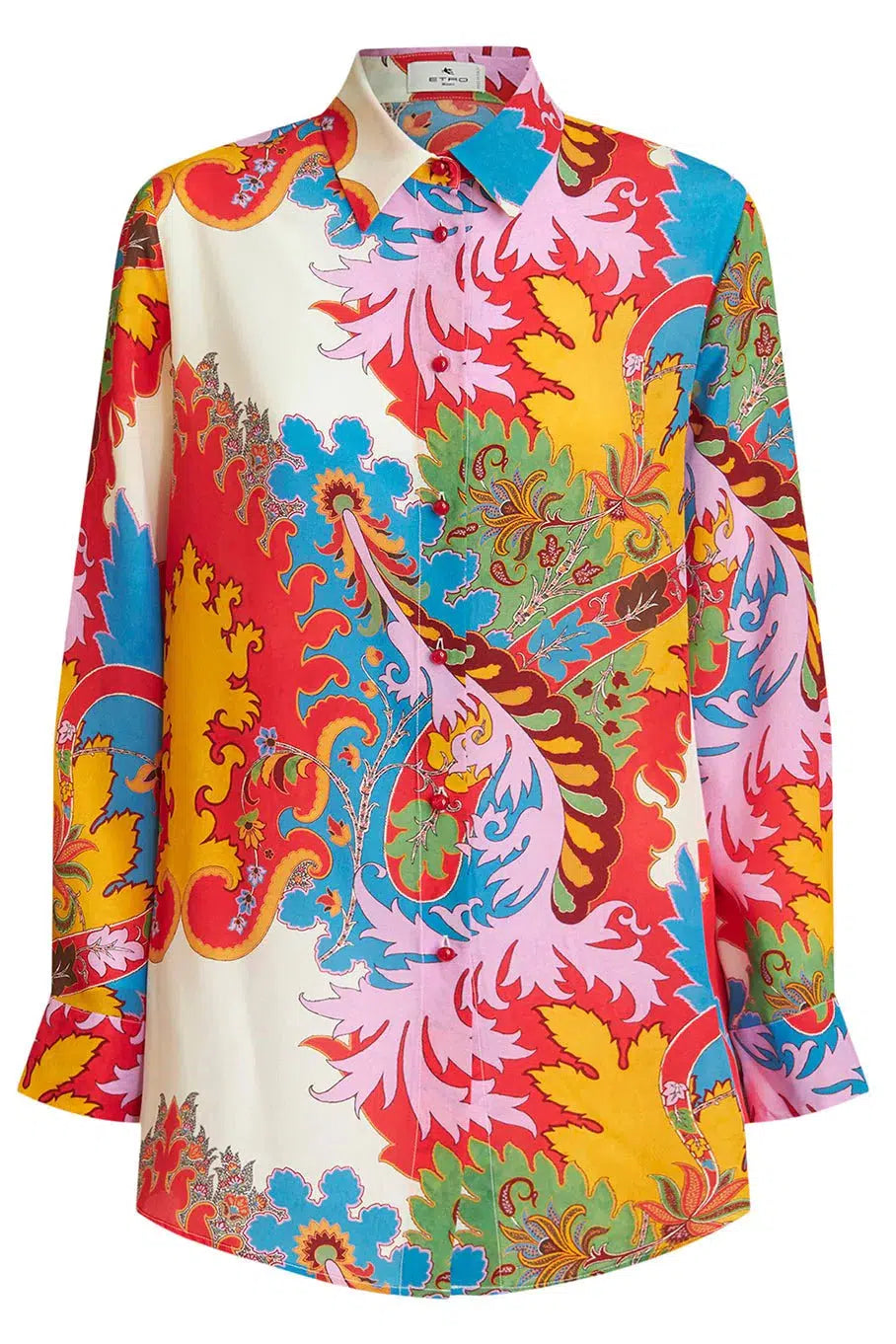 ETRO-Floral Button Down Blouse-