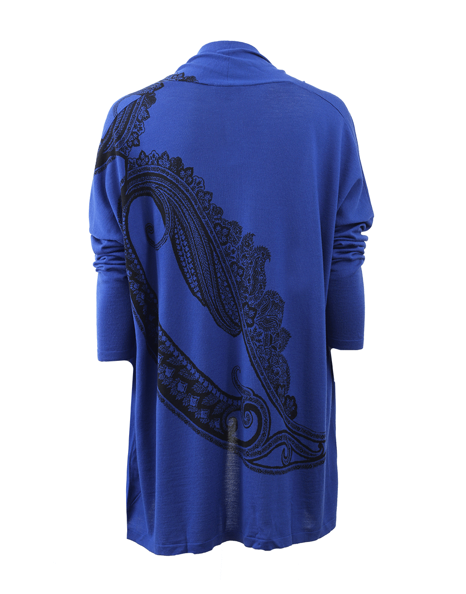 ETRO-Open Drape Front Cardigan-