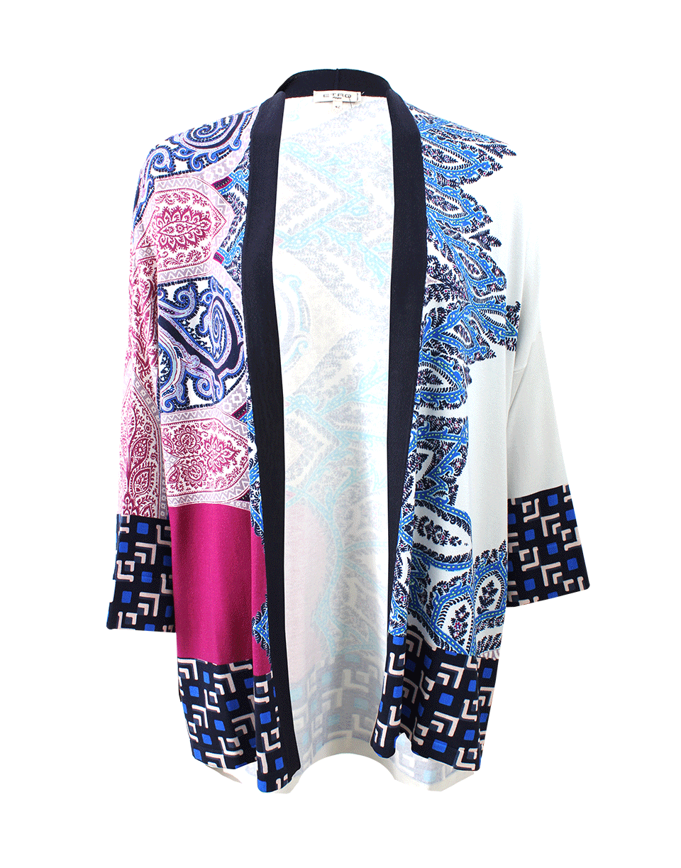 ETRO-Printed Open Cardigan-