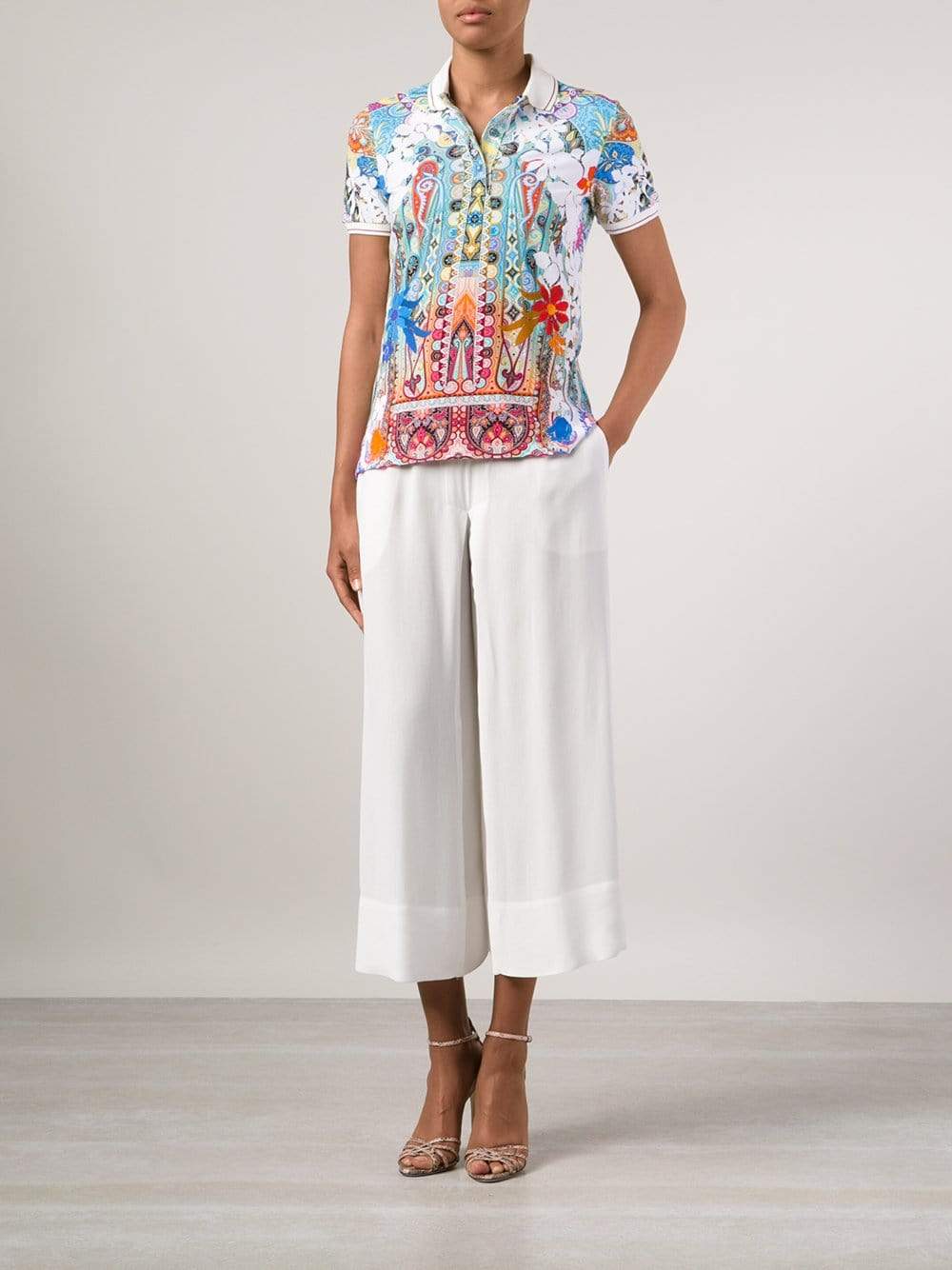 ETRO-Multi-Color Polo-