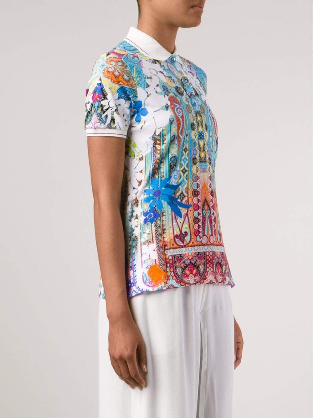 ETRO-Multi-Color Polo-