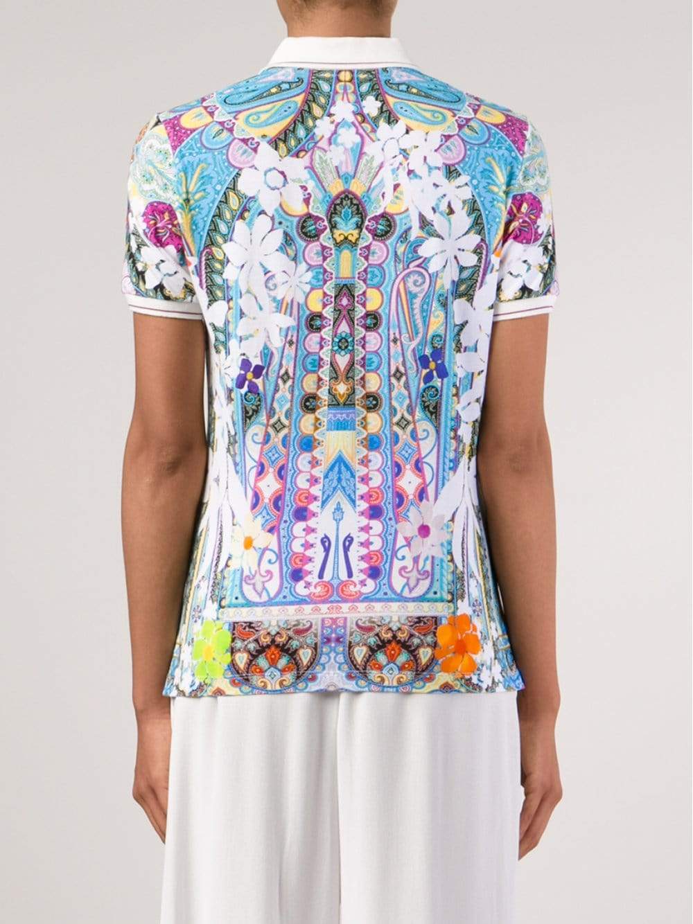 ETRO-Multi-Color Polo-