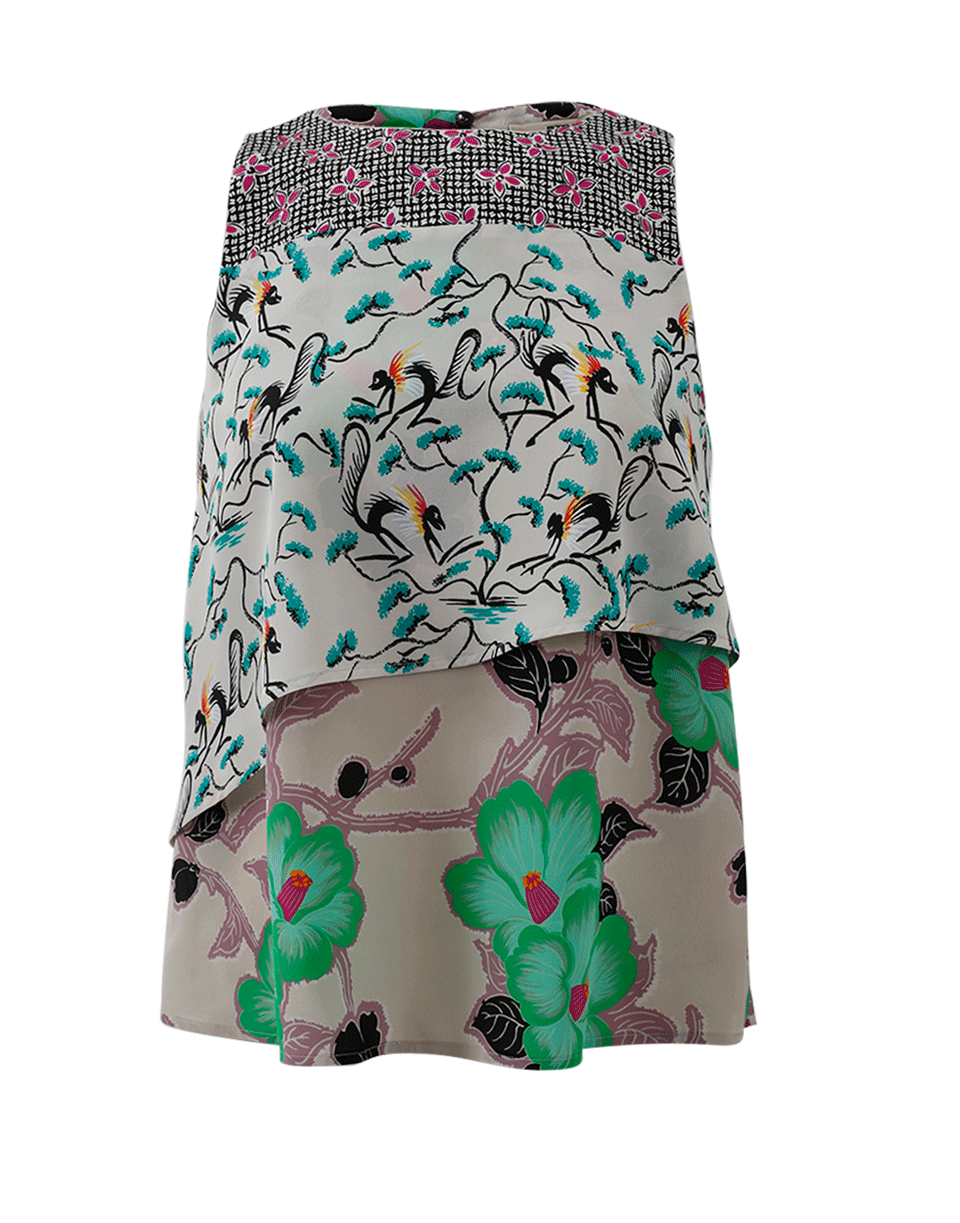 ETRO-Printed Layered Top-