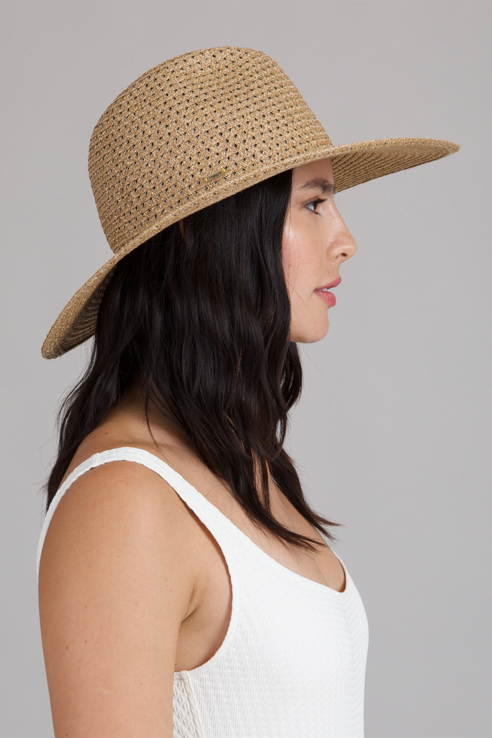 Emmanuelle Hat - Camel Gold-GOLD-O/S-ACCESSORIEHEADWEAR-EUGENIA KIM
