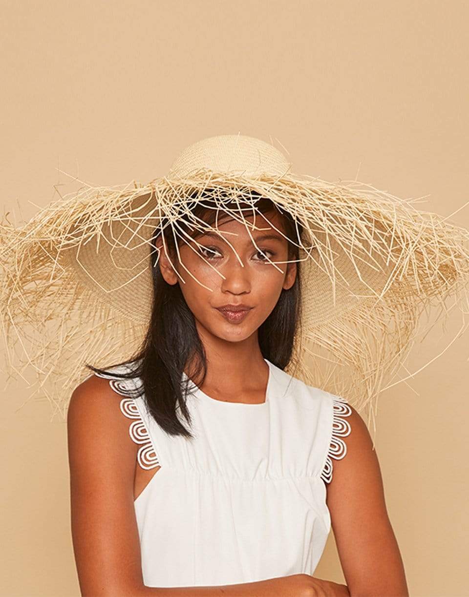 EUGENIA KIM-Ivory Franny Straw Sunhat-IVORY