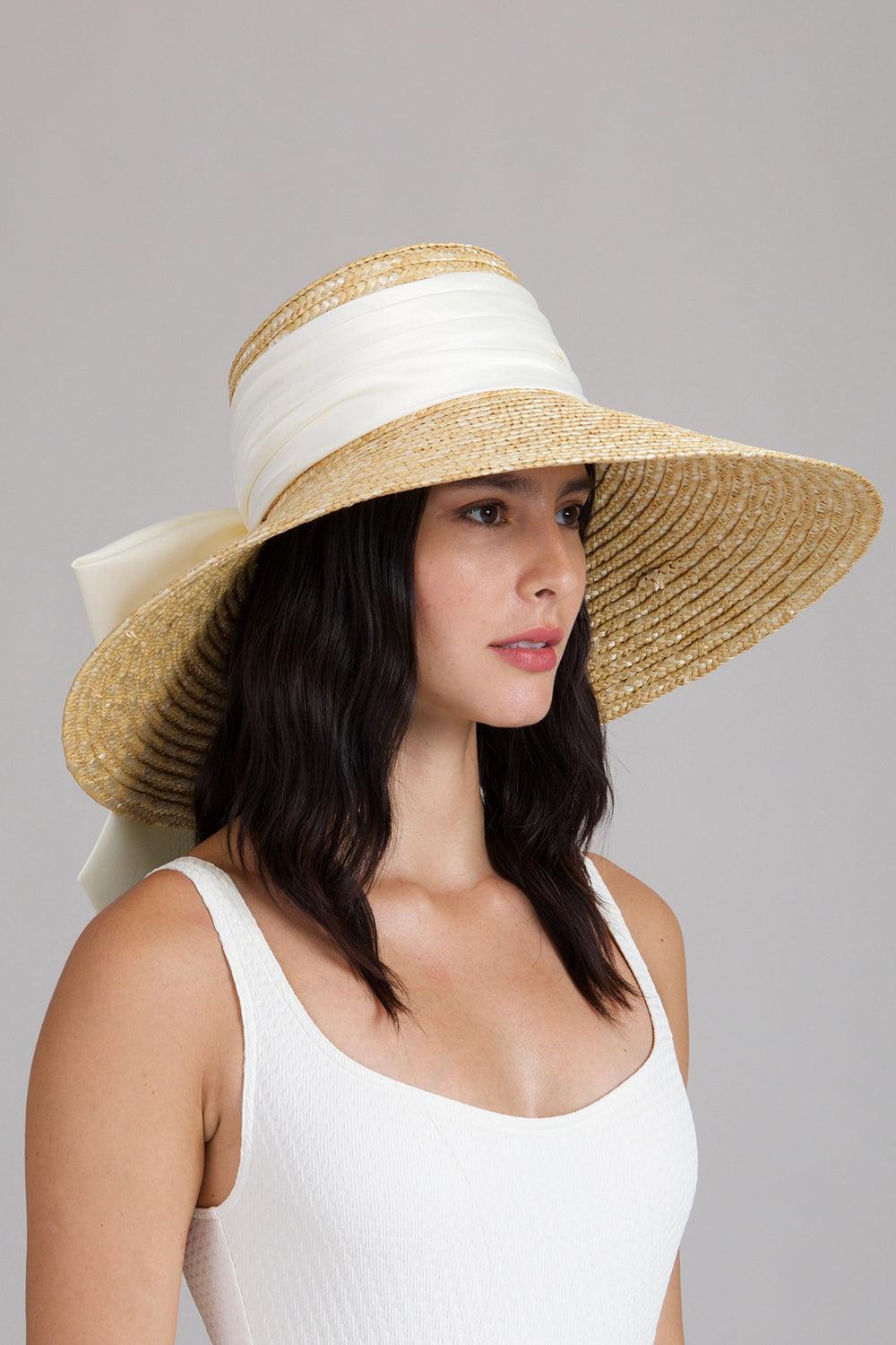 Mirabel Wide Brim Hat - Natural-NATURAL-O/S-ACCESSORIEHEADWEAR-EUGENIA KIM