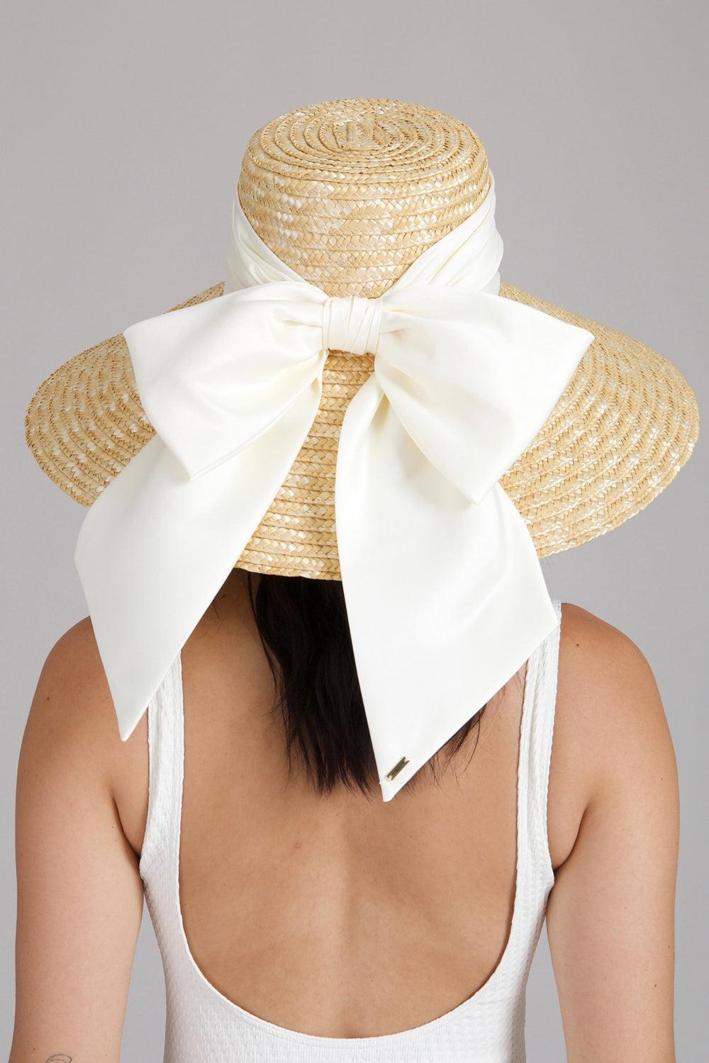 Mirabel Wide Brim Hat - Natural-NATURAL-O/S-ACCESSORIEHEADWEAR-EUGENIA KIM