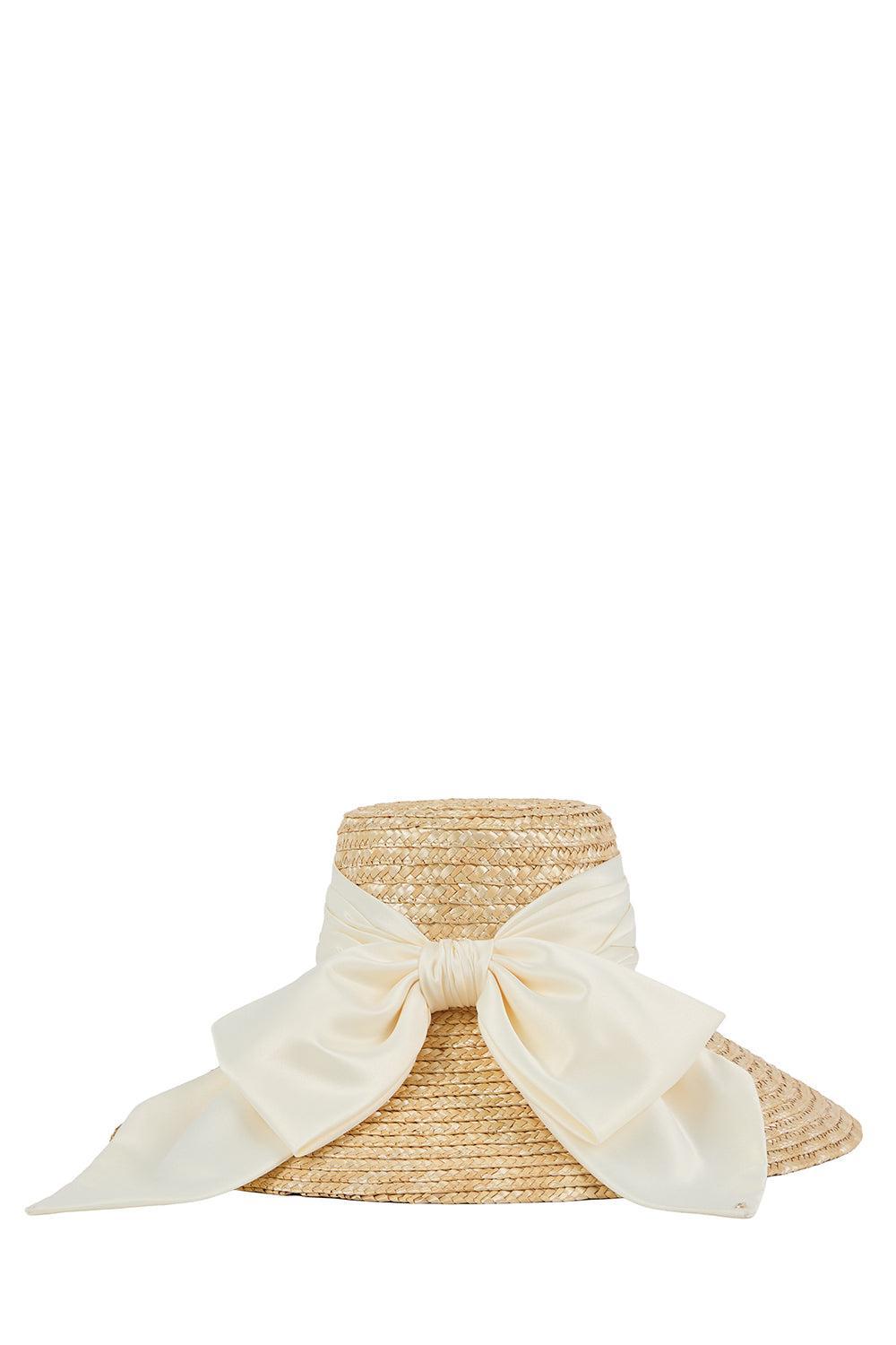 Mirabel Wide Brim Hat - Natural-NATURAL-O/S-ACCESSORIEHEADWEAR-EUGENIA KIM