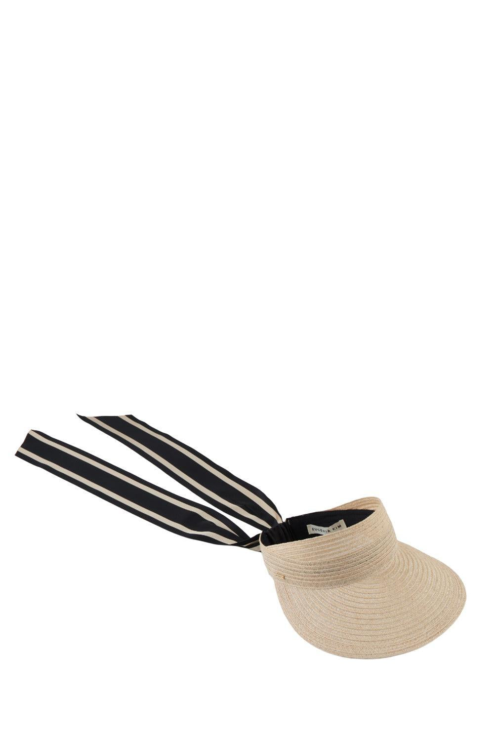 Ricky Visor-NATURAL-O/S-ACCESSORIEHEADWEAR-EUGENIA KIM