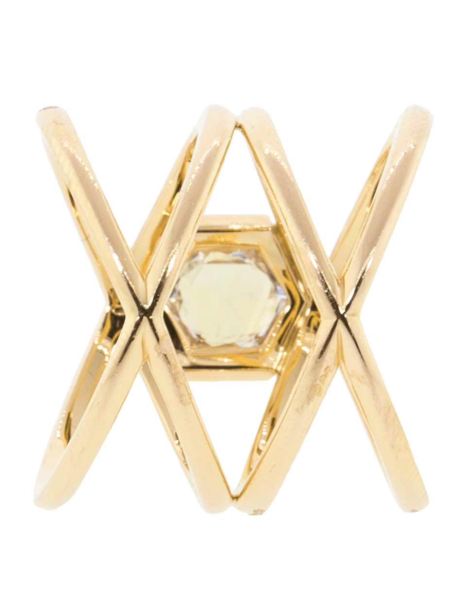 EVA FEHREN-Diamond XX Ring-ROSE GOLD