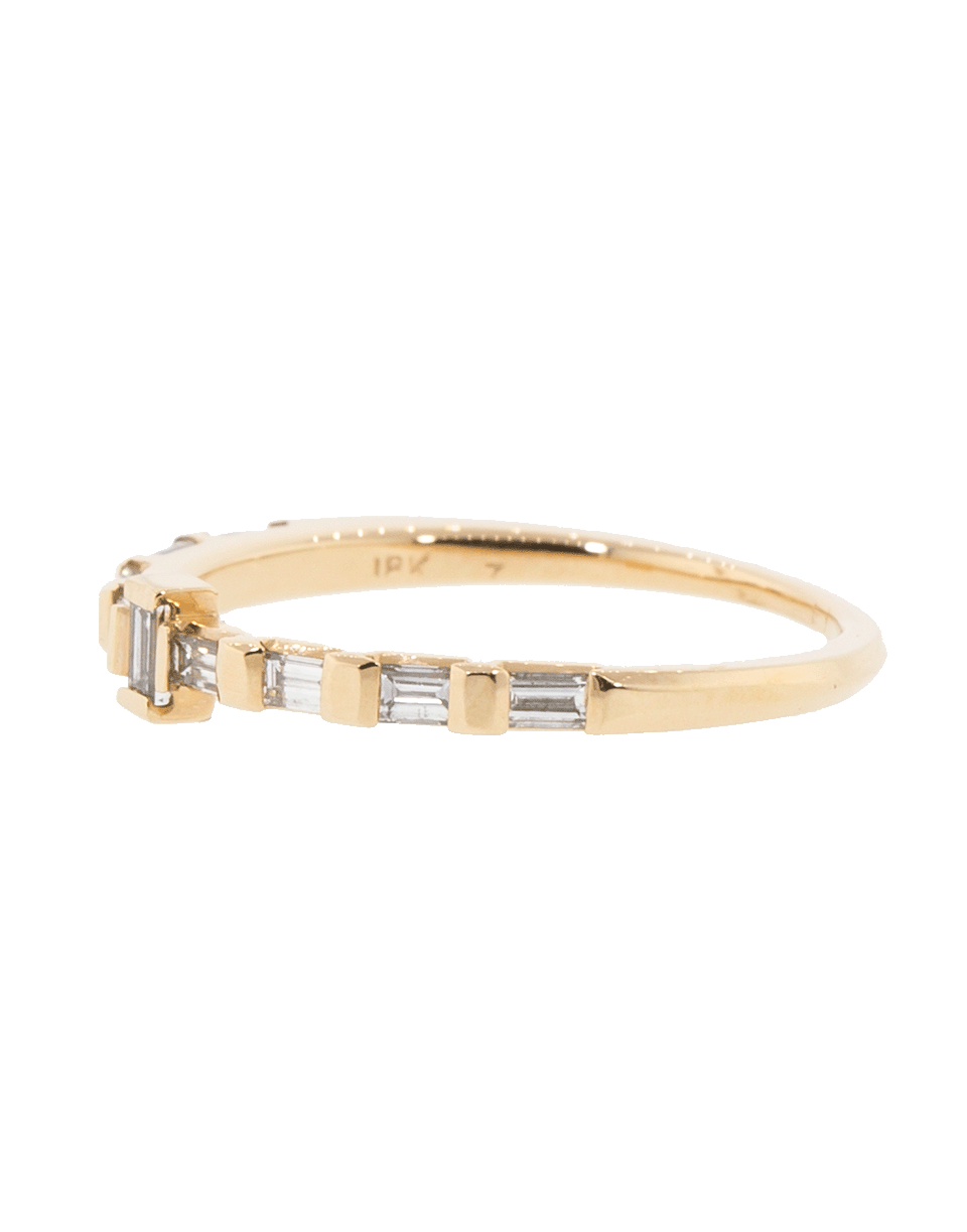 EVA FEHREN-Diamond Baguette Tetra Band Ring-ROSE GOLD
