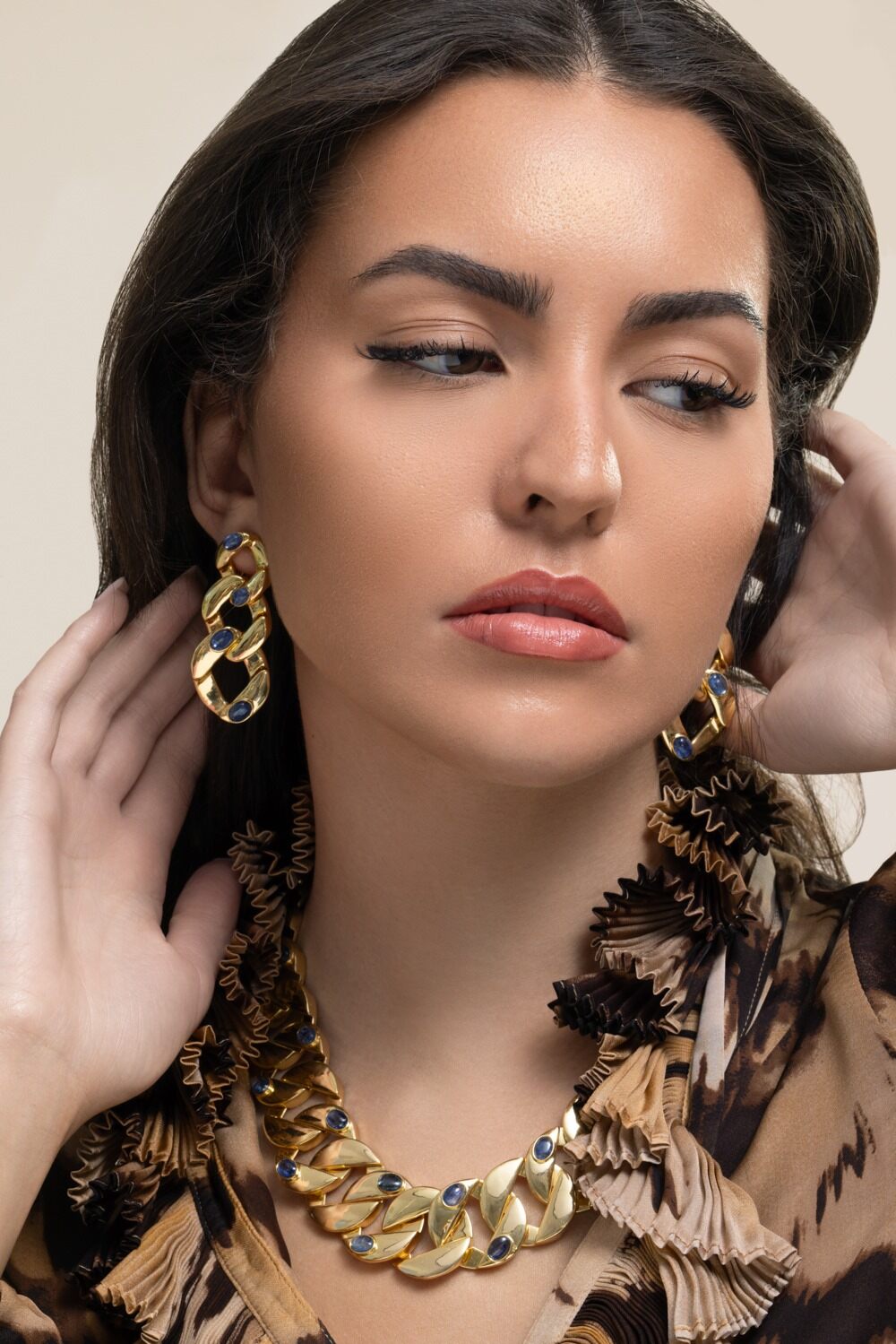 Kyanite Estelle Earrings-YELLOW-JEWELRYBOUTIQUEEARRING-BOUNKIT JEWELRY