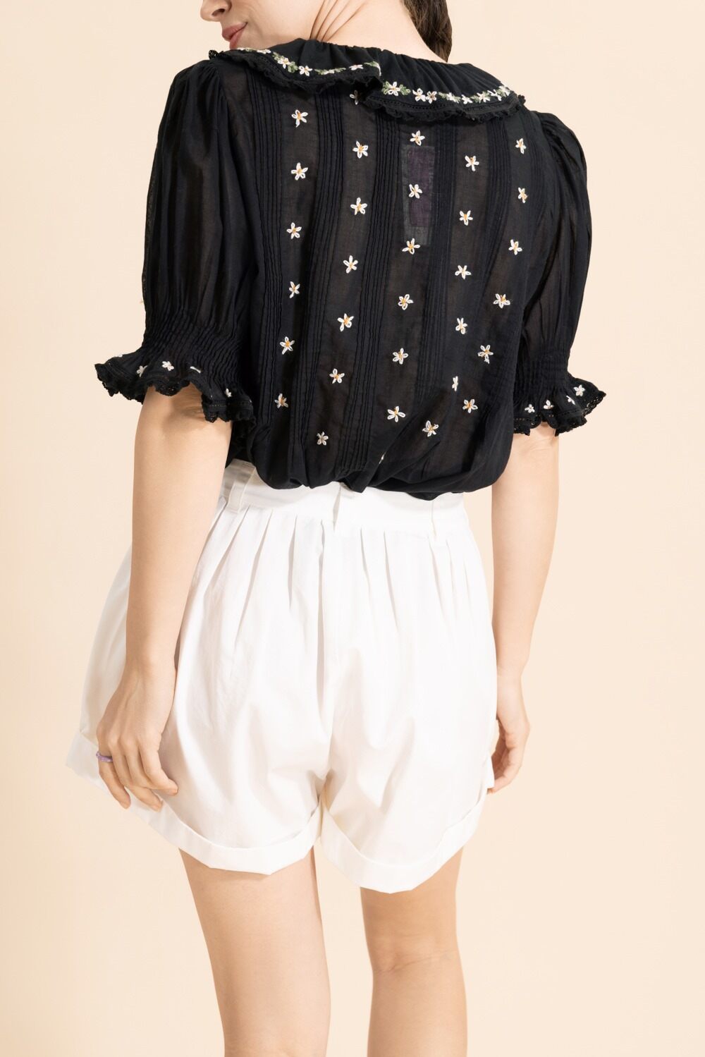Hettie Top - Black-BLACK-XS-CLOTHINGTOPBLOUSE-DOEN